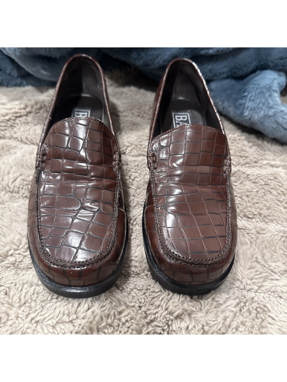 Bass bellaire Brown Loafers , rubber soles, Size 6.5 Medium NEW NEVER WORN
